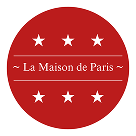 logo rouge blanc la maison de paris