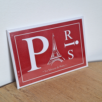 visuel magnet sur tasseau la maison de paris