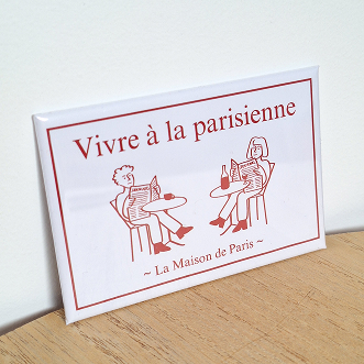 visuel magnet sur tasseau la maison de paris