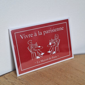 visuel magnet sur tasseau la maison de paris