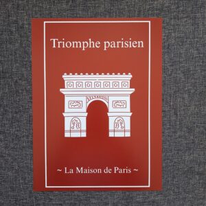 Affiche sur tasseaux - Triomphe parisien