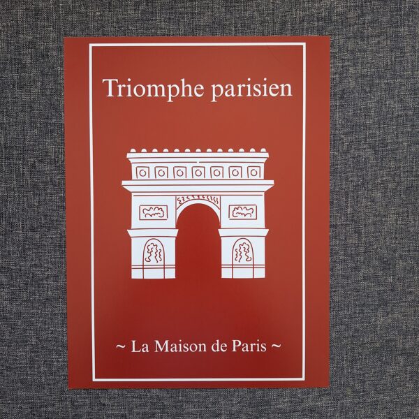 Affiche sur tasseaux - Triomphe parisien