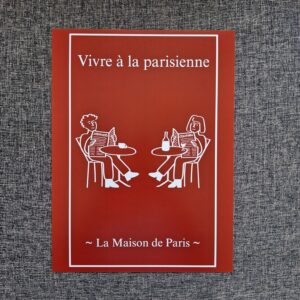 Affiche sur tasseaux - Vivre à la parisienne