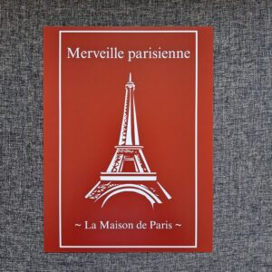 Affiche sur tasseaux - Merveille parisienne