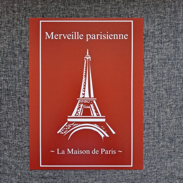 Affiche sur tasseaux - Merveille parisienne