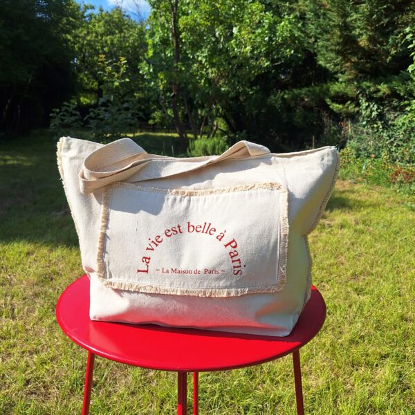 Le sac Signature La vie est belle à Paris – Image 4