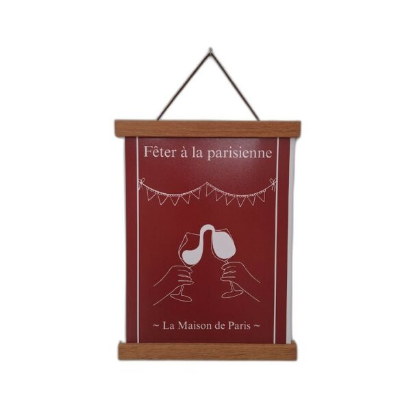 Affiche sur tasseaux - Fêter à la parisienne – Image 2