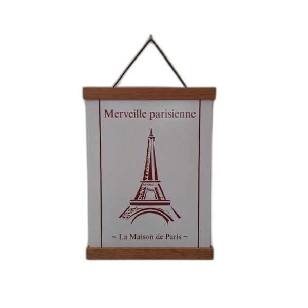 Affiche sur tasseaux - Merveille parisienne