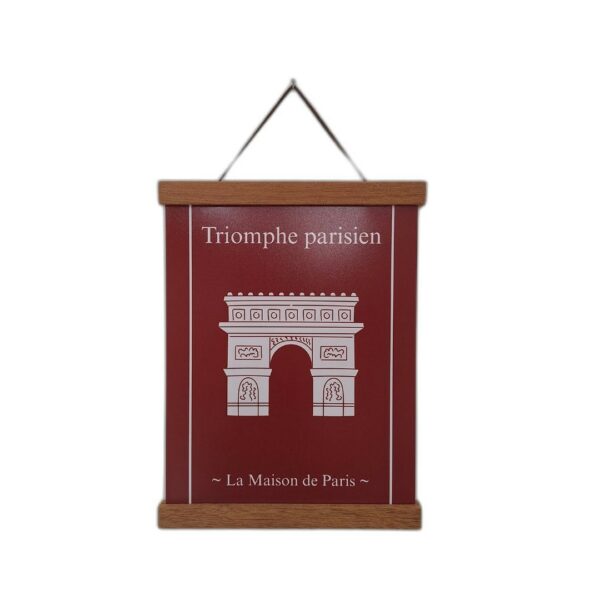 Affiche sur tasseaux - Triomphe parisien