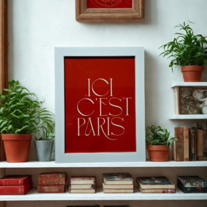 Illustration Ici c'est Paris