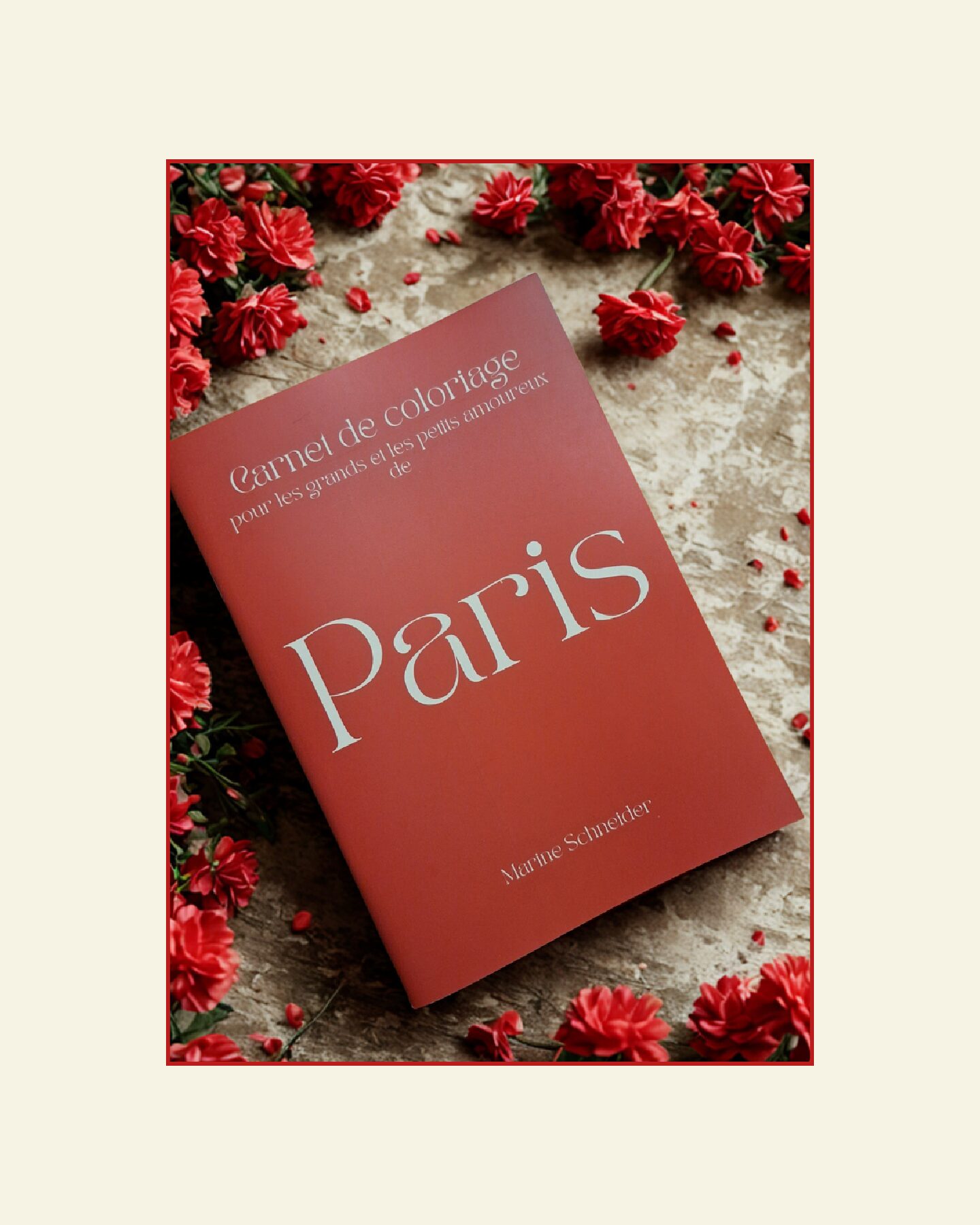 Carnet de coloriage Paris