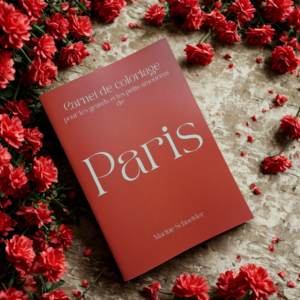 Carnet de coloriage Paris