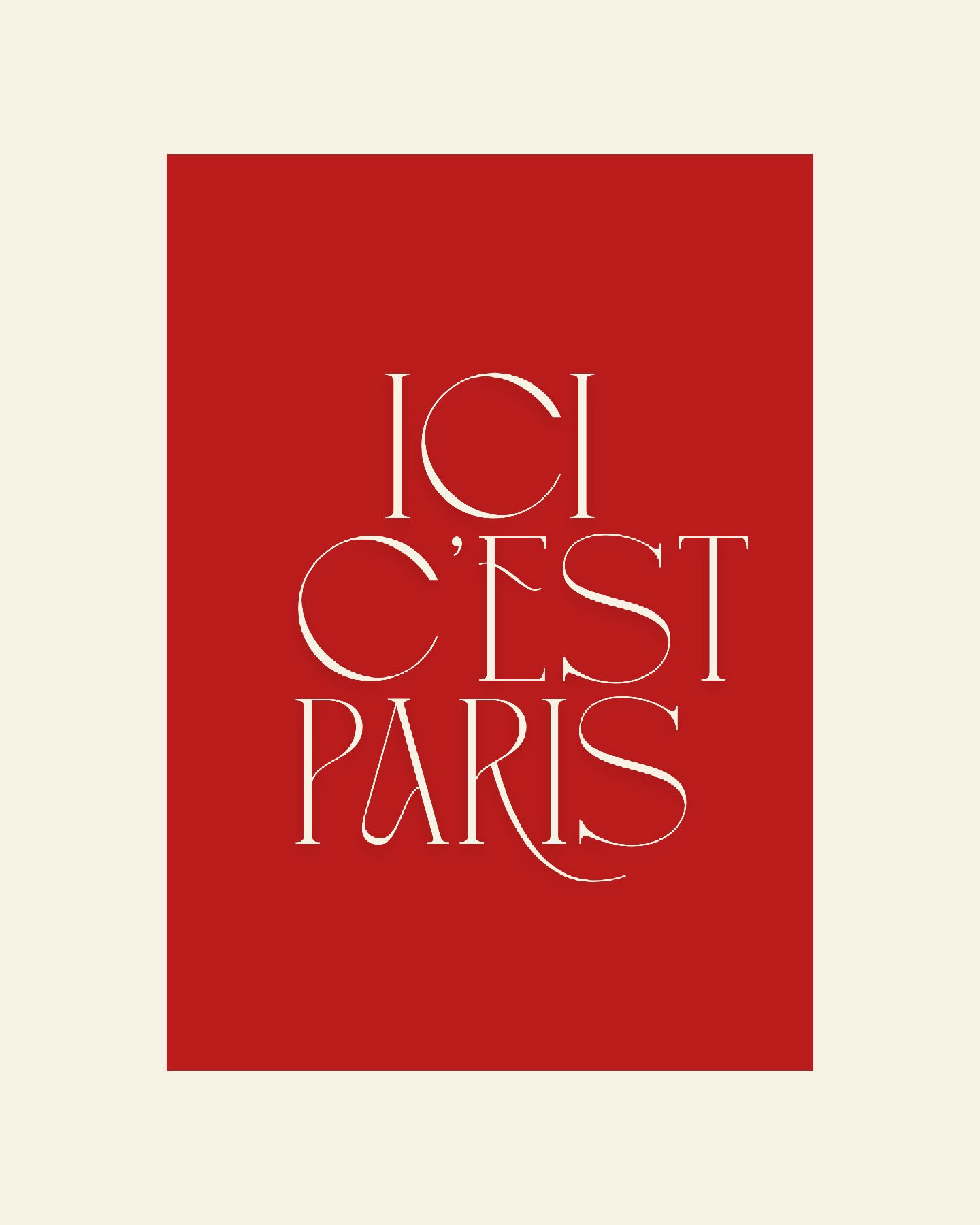 Illustration Ici c'est Paris