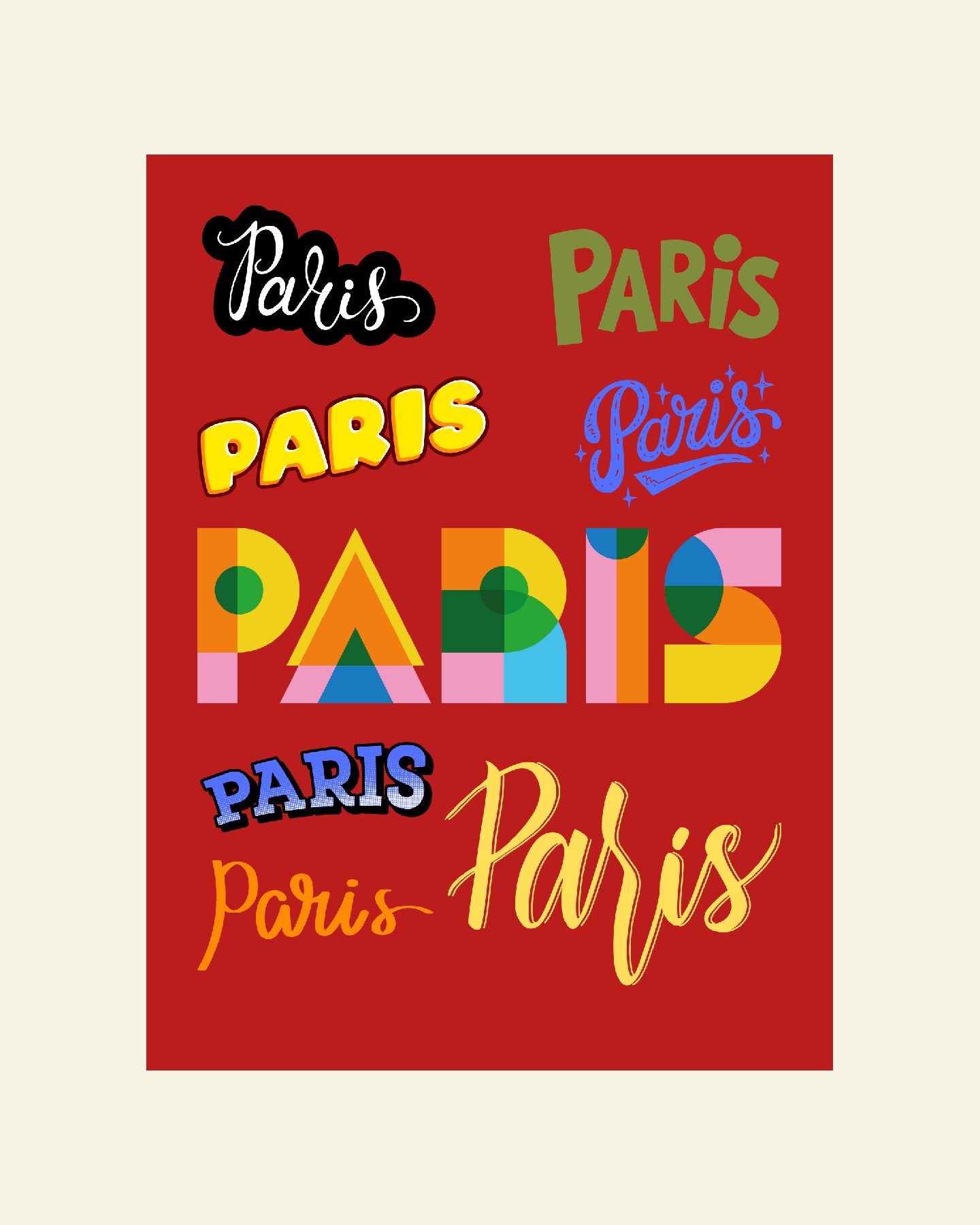 Illustration Street Paris - 1