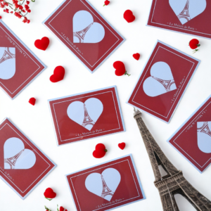 Magnet Coeur Tour Eiffel