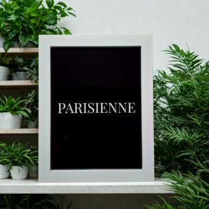 Illustration Parisienne - Noir