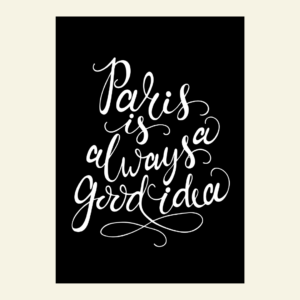 Carte Paris is always a good idea