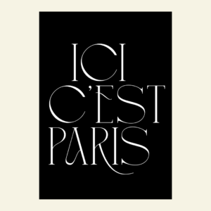 Carte Ici c'est Paris