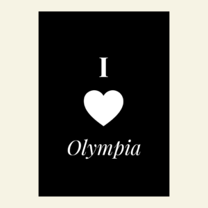 Carte I love Olympia