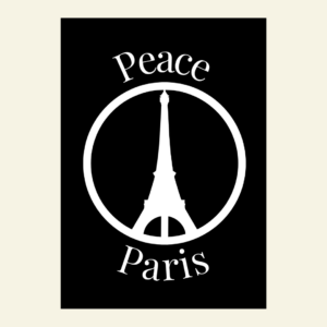 Carte Peace Paris