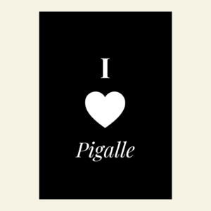 Carte I love Pigalle