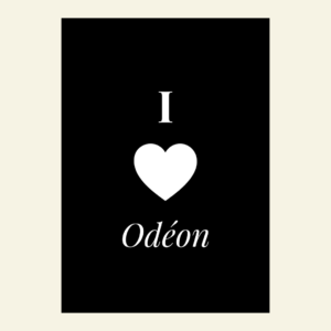 Carte I love Odéon
