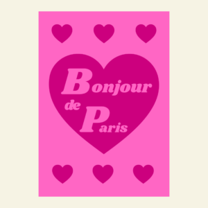 Carte Bonjour de Paris